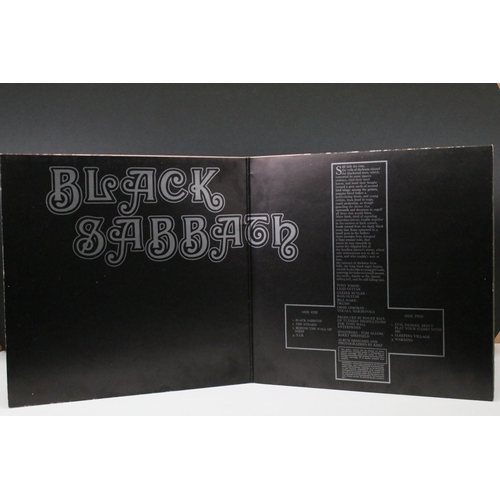 4 - Vinyl - Black Sabbath self titled LP on Vertigo Records VO 6. UK 1970 2nd pressing, large vertigo sw... 