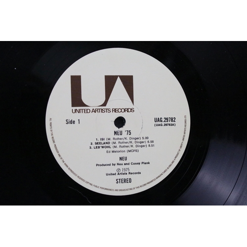 50 - Vinyl - 2 Neu LPs to include: Neu! (United Artists Records - UAS 29396, original UK 1st pressing, fu... 