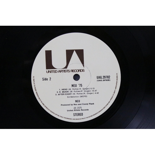 50 - Vinyl - 2 Neu LPs to include: Neu! (United Artists Records - UAS 29396, original UK 1st pressing, fu... 