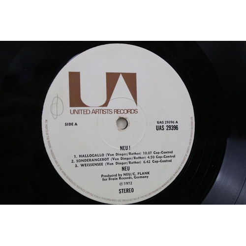 50 - Vinyl - 2 Neu LPs to include: Neu! (United Artists Records - UAS 29396, original UK 1st pressing, fu... 