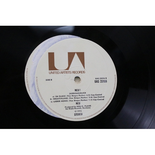 50 - Vinyl - 2 Neu LPs to include: Neu! (United Artists Records - UAS 29396, original UK 1st pressing, fu... 