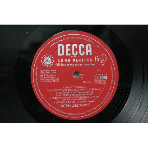 7 - Vinyl - The Rolling Stones self titled LP on Decca Records LK 4605. Original UK 1st mono version pla... 