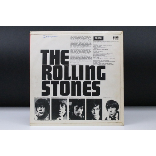 7 - Vinyl - The Rolling Stones self titled LP on Decca Records LK 4605. Original UK 1st mono version pla... 