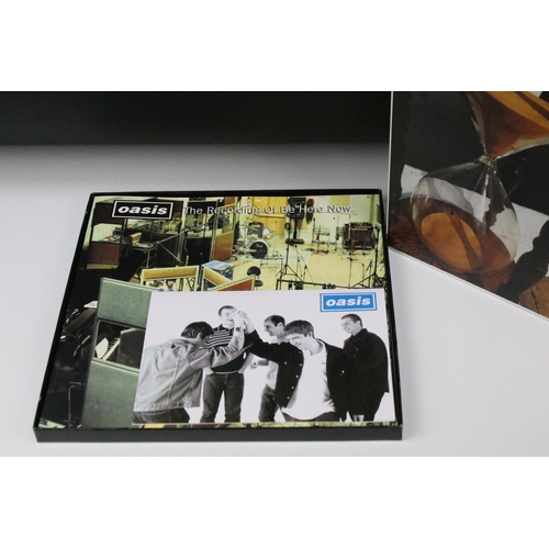 76 - CD - Oasis Be Here Now limited edition CD box set on Creation Records CRECD 219. Ex