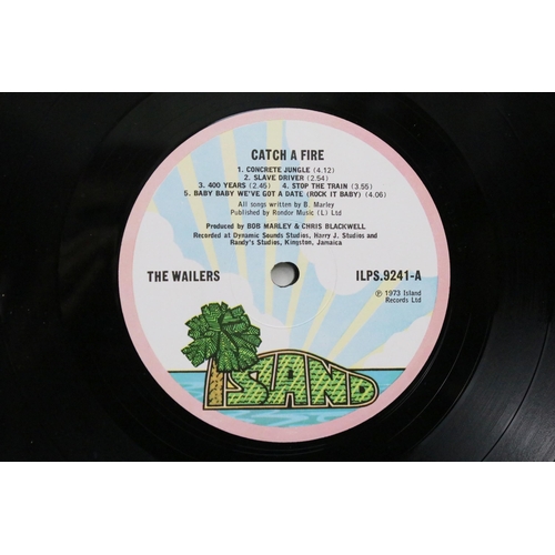 8 - Vinyl - Bob Marley & The Wailers Catch A Fire on Island Records ILPS 9241. Original UK 1973 1st pres... 