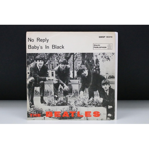 81 - Vinyl - The Beatles - No Reply / Baby’s In Black. Rare Italian only 7” single on Parlophone Records ... 