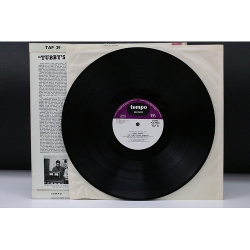 90 - Vinyl - Tubby Hayes Quartet - Tubby's Groove LP on Tempo TAP 29. Original UK 1 pressing 1G/1G. Ex-