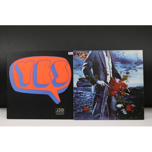 95 - Vinyl - 5 Yes LPs to include Drama (K50736), Going For The One (K50379), The Yes Album (K40106), Sel... 