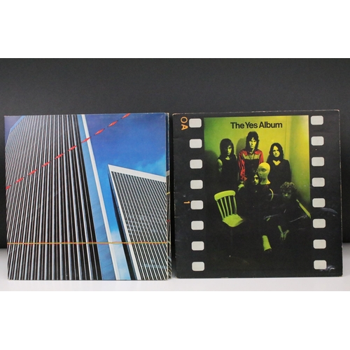 95 - Vinyl - 5 Yes LPs to include Drama (K50736), Going For The One (K50379), The Yes Album (K40106), Sel... 