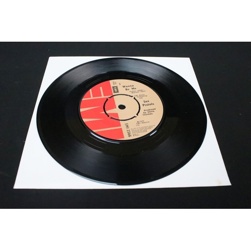 1001 - Vinyl - Sex Pistols - Anarchy In The U.K. 7” single on EMI Records EMI 2566. Original UK 1976 1st pr... 