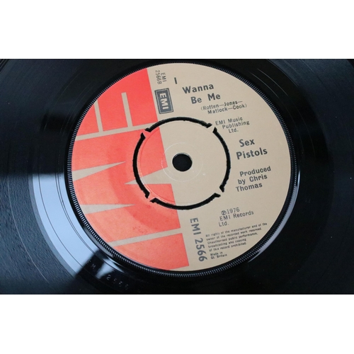 1001 - Vinyl - Sex Pistols - Anarchy In The U.K. 7” single on EMI Records EMI 2566. Original UK 1976 1st pr... 