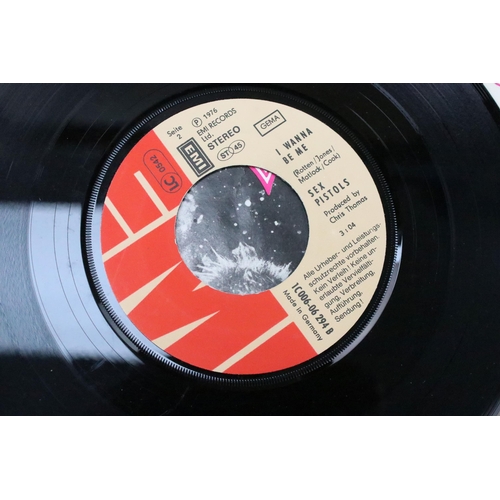 1003 - Vinyl - Sex Pistols – Anarchy In The U.K. 7” single on EMI Electrola 1C 006-06 294. Original German ... 