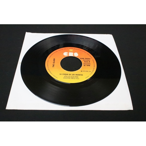 1004 - Vinyl - The Clash – Complete Control, CBS 5664 original Spanish 1978 1st pressing 7” single with uni... 