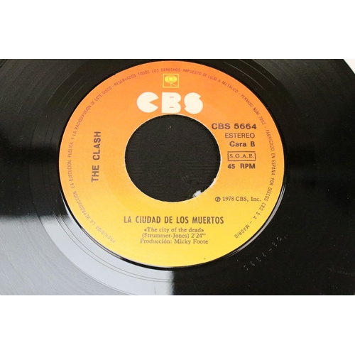 1004 - Vinyl - The Clash – Complete Control, CBS 5664 original Spanish 1978 1st pressing 7” single with uni... 