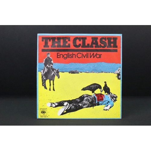 1007 - Vinyl - The Clash – English Civil War on CBS 7082, original German 1979 1st press with unique pictur... 