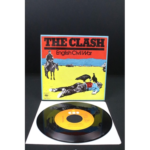 1007 - Vinyl - The Clash – English Civil War on CBS 7082, original German 1979 1st press with unique pictur... 