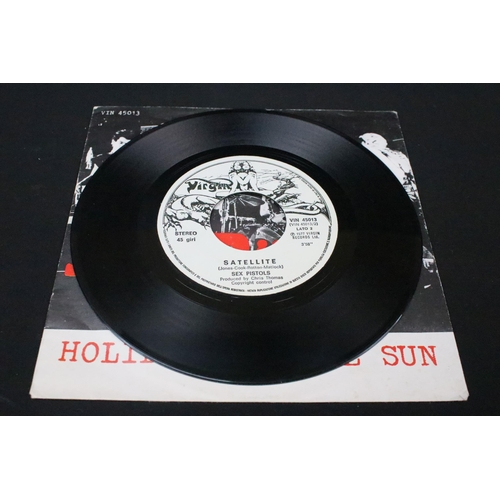 1008 - Vinyl - Sex Pistols – Holidays In The Sun 7” single on Virgin Records VIN 45013. Original Italian 19... 