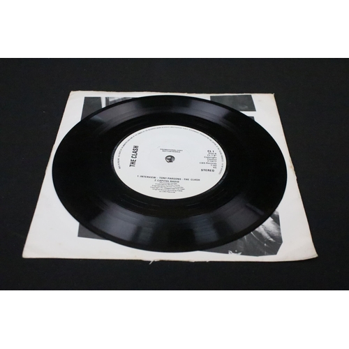 1009 - Vinyl - The Clash – Capital Radio E.P. on CBS - CL1, original UK 1977 N.M.E. promo freebie 7” single... 