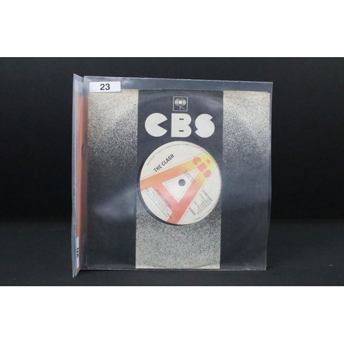 1012 - Vinyl - 3 The Clash demo promo 7” singles to include: Remote Control (CBS - S CBS 5293, in company s... 