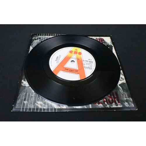 1012 - Vinyl - 3 The Clash demo promo 7” singles to include: Remote Control (CBS - S CBS 5293, in company s... 