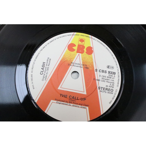 1012 - Vinyl - 3 The Clash demo promo 7” singles to include: Remote Control (CBS - S CBS 5293, in company s... 