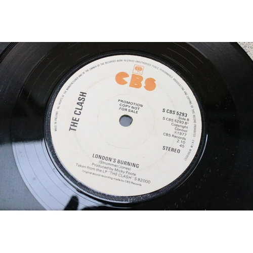 1012 - Vinyl - 3 The Clash demo promo 7” singles to include: Remote Control (CBS - S CBS 5293, in company s... 