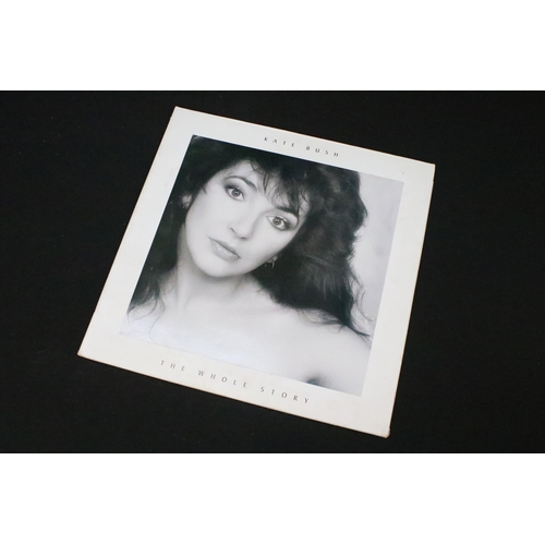 177 - Vinyl - 9 Kate Bush LPs to include The Whole Story (KBTV1), Hounds Of Love (KAB1) x 2, Lionheart (EM... 