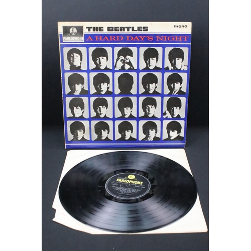 182 - Vinyl - 3 The Beatles LPs to include Rubber Soul (original UK mono) Vg, Help! (original UK mono) Vg,... 