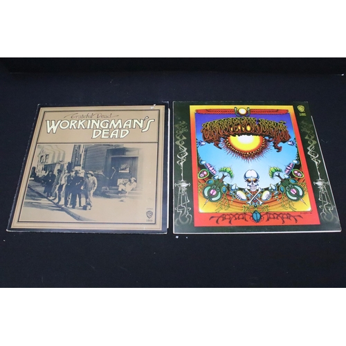 190 - Vinyl - 15 Rock / Psych LPs by US bands to include The Doors x 4, Jefferson Airplane & members x 6, ... 