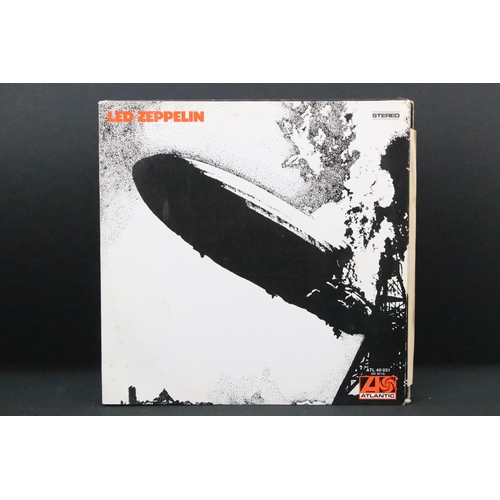 193 - Vinyl - 13 Led Zeppelin & members LPs to include I x 2, II, III (working wheel, US pressing), IV, Ho... 