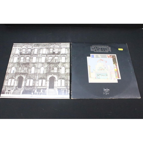 193 - Vinyl - 13 Led Zeppelin & members LPs to include I x 2, II, III (working wheel, US pressing), IV, Ho... 