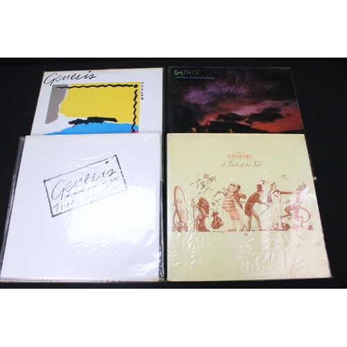 389 - Vinyl - 48 Rock & Pop LPs to include Genesis x 12 (inc Nursery Cryme pink Charisma), David Bowie, Je... 