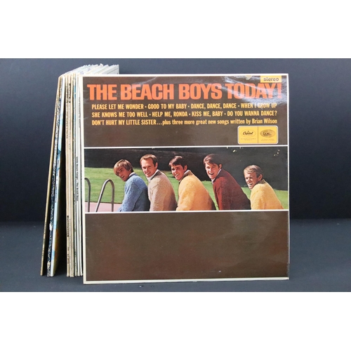 431 - Vinyl - 18 Surf LPs to include The Beach Boys, Jan & Dean, The Marketts, The Kingsmen, The Surfaris.... 