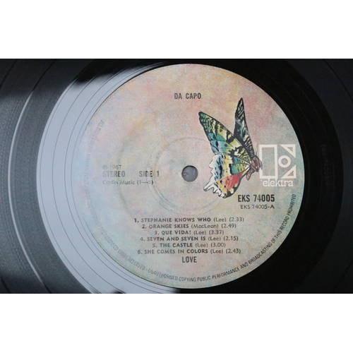 474 - Vinyl - 2 albums by Love to include: Forever Changes (Elektra – EKS 74013, UK 1968 1st pressing Ster... 