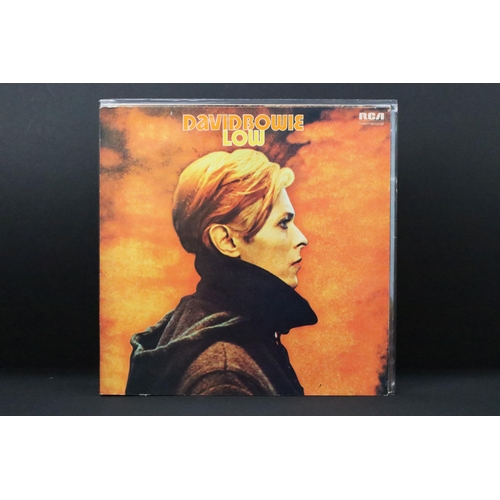 477 - Vinyl - 10 David Bowie albums spanning his career to include: Ziggy Stardust (6E / 4E, no Mainman me... 