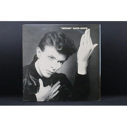 477 - Vinyl - 10 David Bowie albums spanning his career to include: Ziggy Stardust (6E / 4E, no Mainman me... 