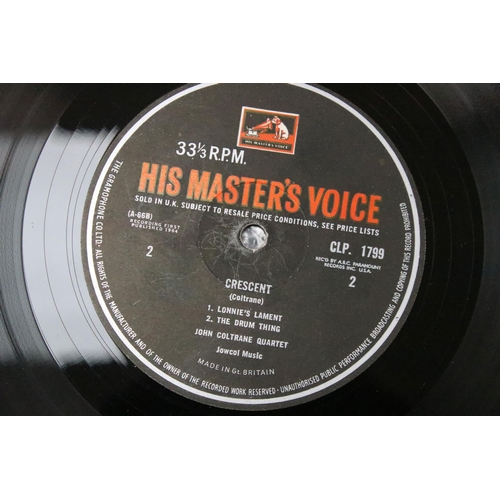 479 - Vinyl - Jazz - John Coltrane Quartet – Crescent LP on His Master’s Voice Records - CLP 1799, Origina... 