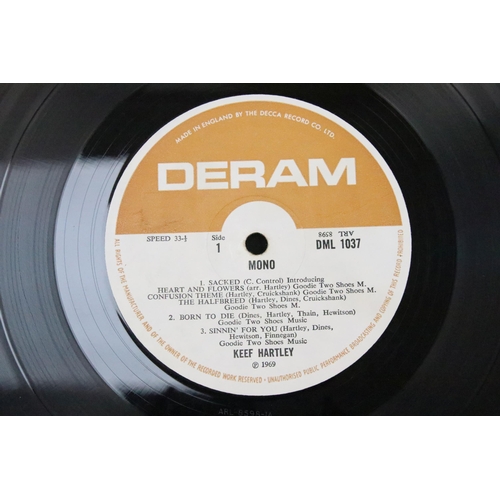 491 - Vinyl - 3 albums on Deram Records to include: Keef Hartley Band – Halfbreed (DML 1037, UK 1st mono p... 