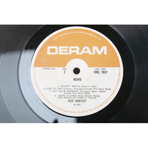 491 - Vinyl - 3 albums on Deram Records to include: Keef Hartley Band – Halfbreed (DML 1037, UK 1st mono p... 