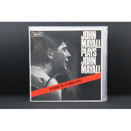 492 - Vinyl - 6 albums by John Mayall to include: John Mayall Plays John Mayall (Decca - LK 4680, UK mono ... 