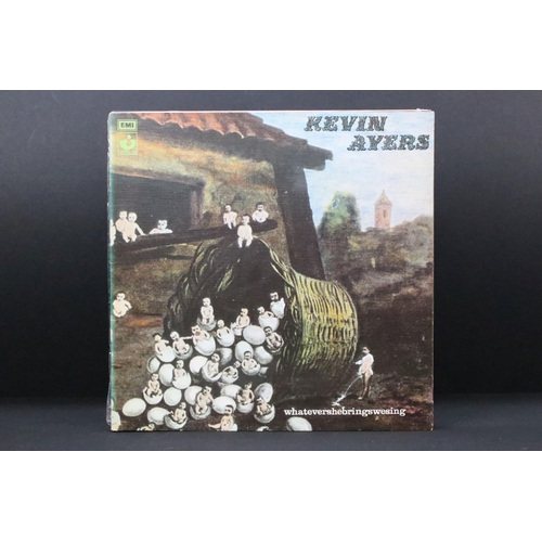 523 - Vinyl - 5 Kevin Ayers LPs to include Joy Of A Toy, Whatevershebringswesing (textured sleeve), Shooti... 