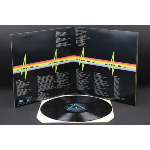 524 - Vinyl - 4 Pink Floyd LPs to include Dark Side Of The Moon (A10 / B9 matrices, 2 posters, 2 stickers)... 