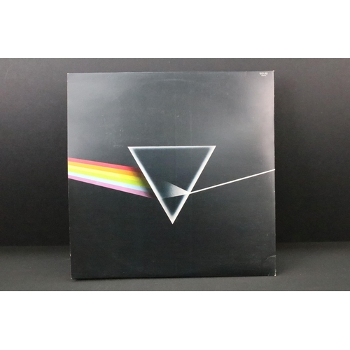 524 - Vinyl - 4 Pink Floyd LPs to include Dark Side Of The Moon (A10 / B9 matrices, 2 posters, 2 stickers)... 