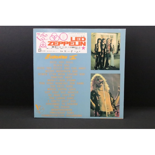 527 - Vinyl - 3 Led Zeppelin private pressing LPs to include Tokyo 10/2/72 (double) Ex, In Through Out Doo... 