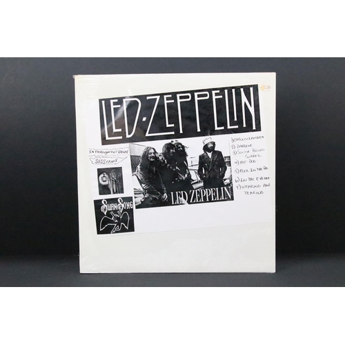 527 - Vinyl - 3 Led Zeppelin private pressing LPs to include Tokyo 10/2/72 (double) Ex, In Through Out Doo... 