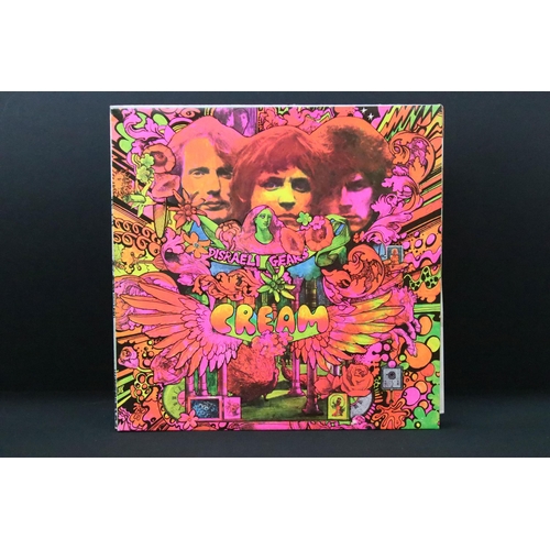 533 - Vinyl - 7 Cream LPs and 1 Eric Clapton to include Fresh Cream, Disraeli Gears, Wheels Of Fire, Live ... 