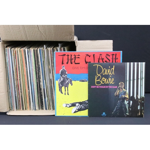 596 - Vinyl - Over 80 Rock & Pop LPs to include David Bowie, The Clash, REM, Alien Sex Fiend, Soft Cell, T... 