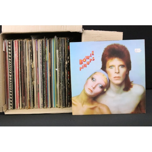 597 - Vinyl - Over 75 Rock & Pop LPs to include David Bowie, The Pretty Things, Peter Gabriel, Roy Orbison... 