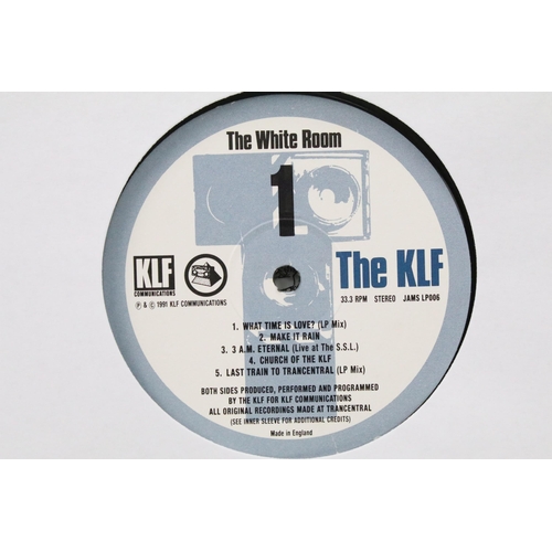 53 - Vinyl - The KLF – The White Room LP on KLF Communications – JAMS LP006 with mail order insert. At le... 