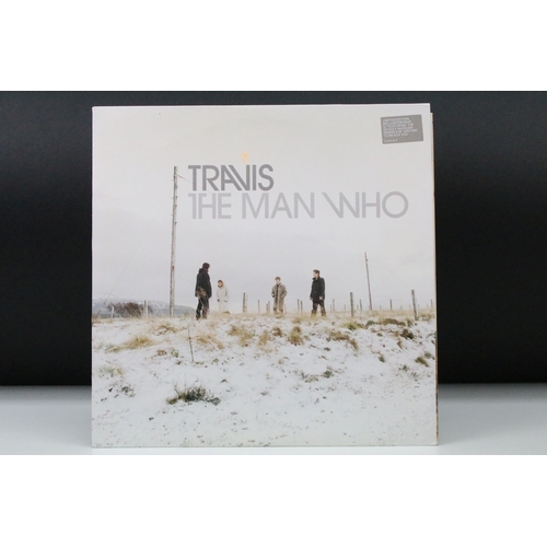 68 - Vinyl - Travis The Man Who LP on Independiente ISOM 9LP. Limited edition 1999 release with bonus 12